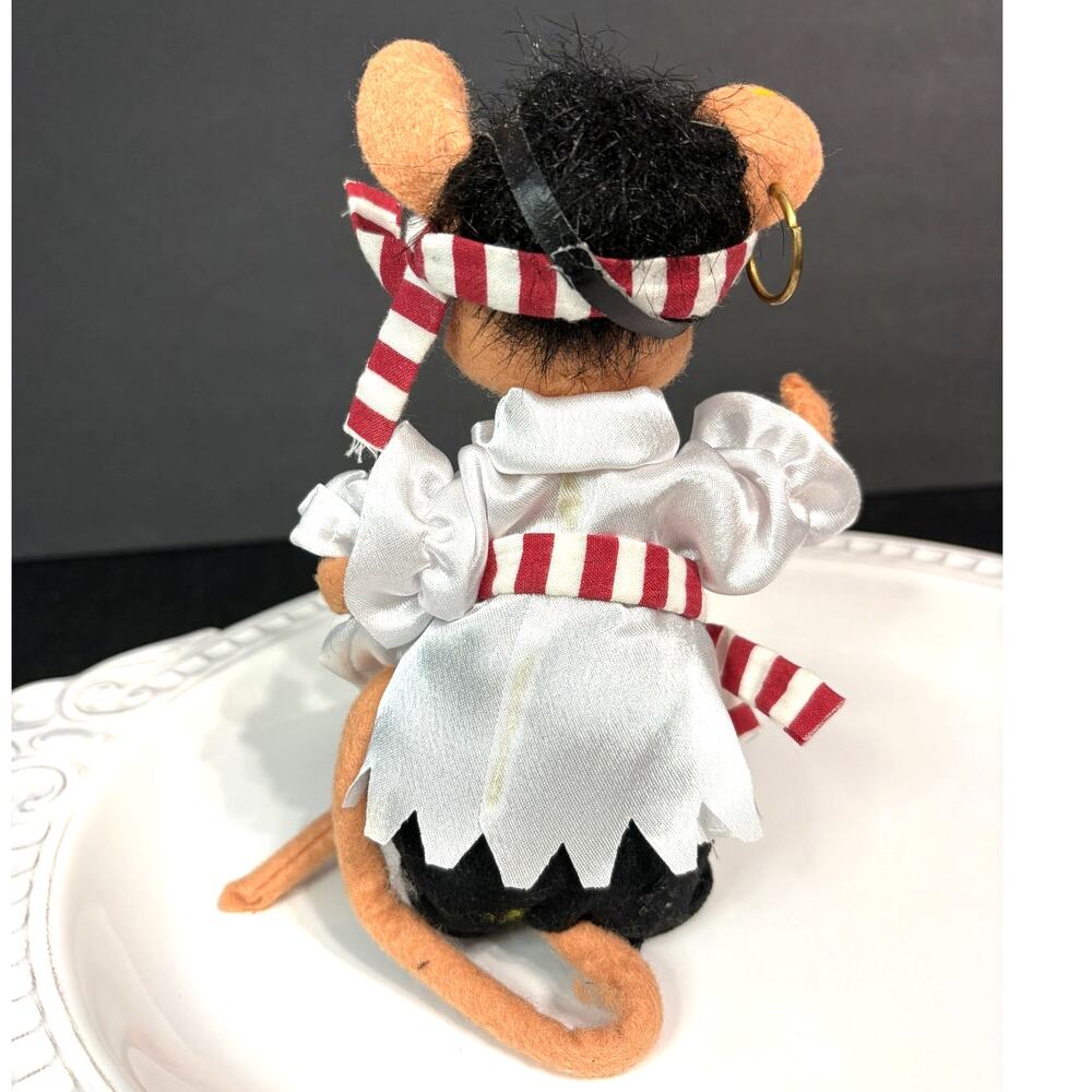 Annalee 2008 Pirate Halloween Costume Mouse 6 inch - Picture 3 of 7
